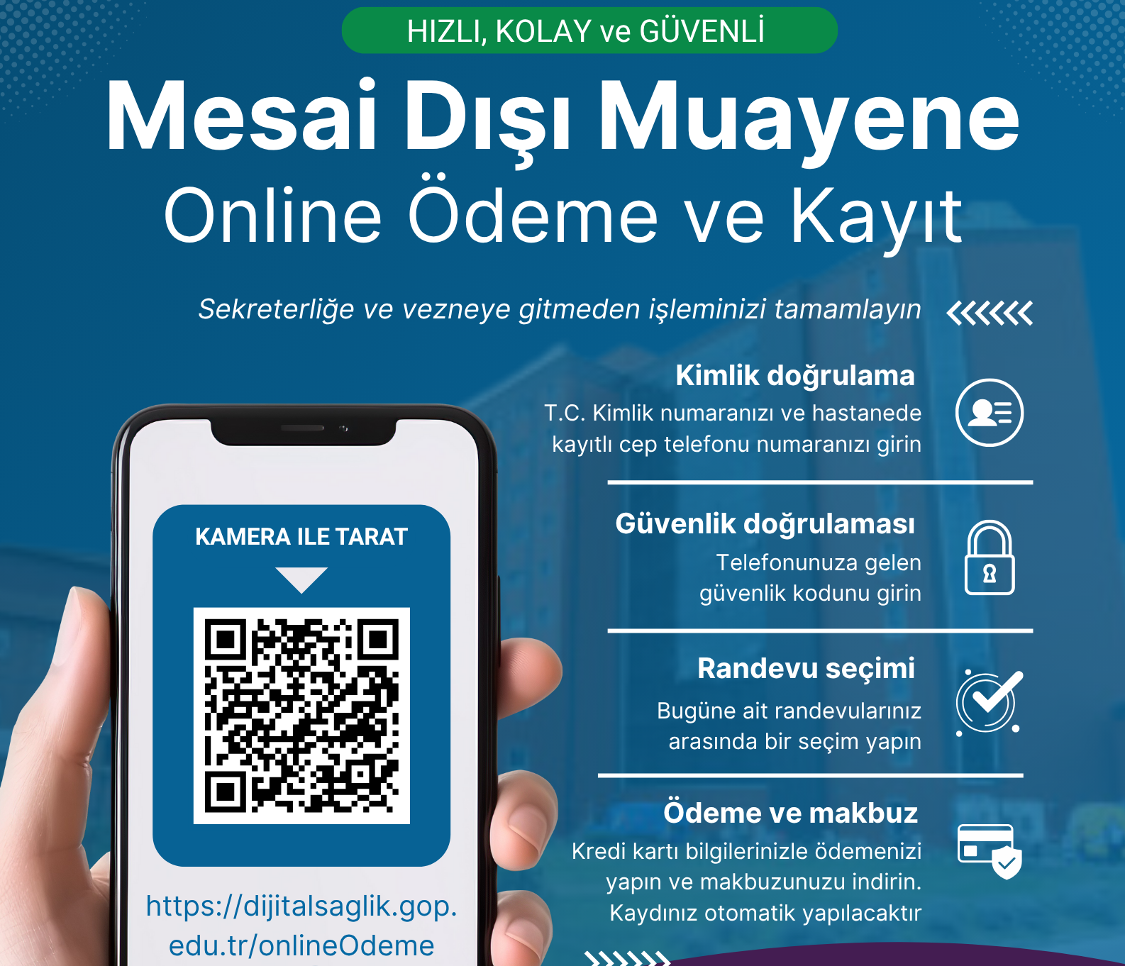 Mesai Dışı Muayene Online Ödeme
